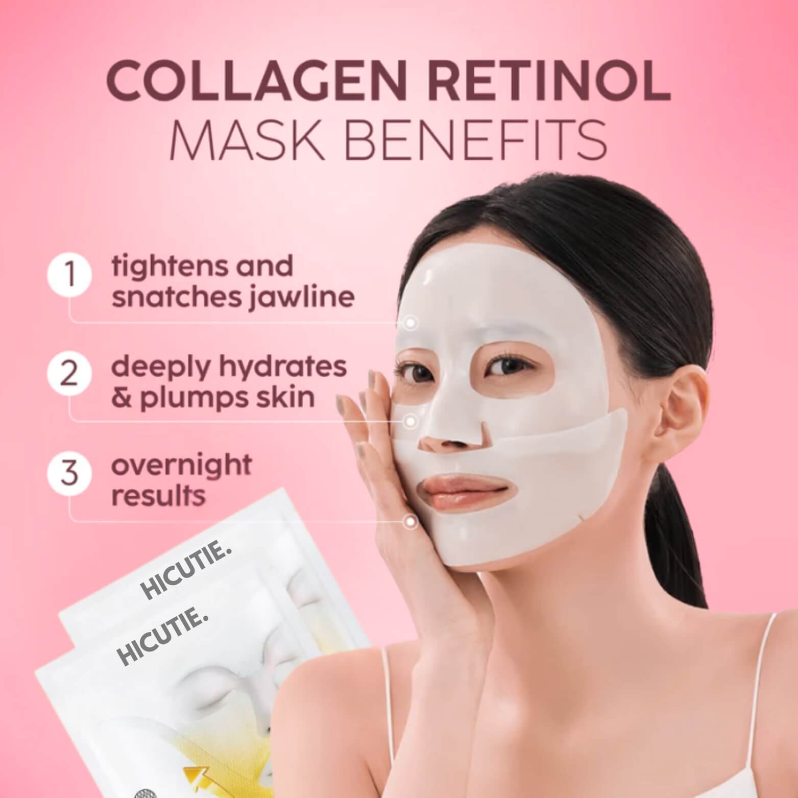 Deep collagen retinol mask